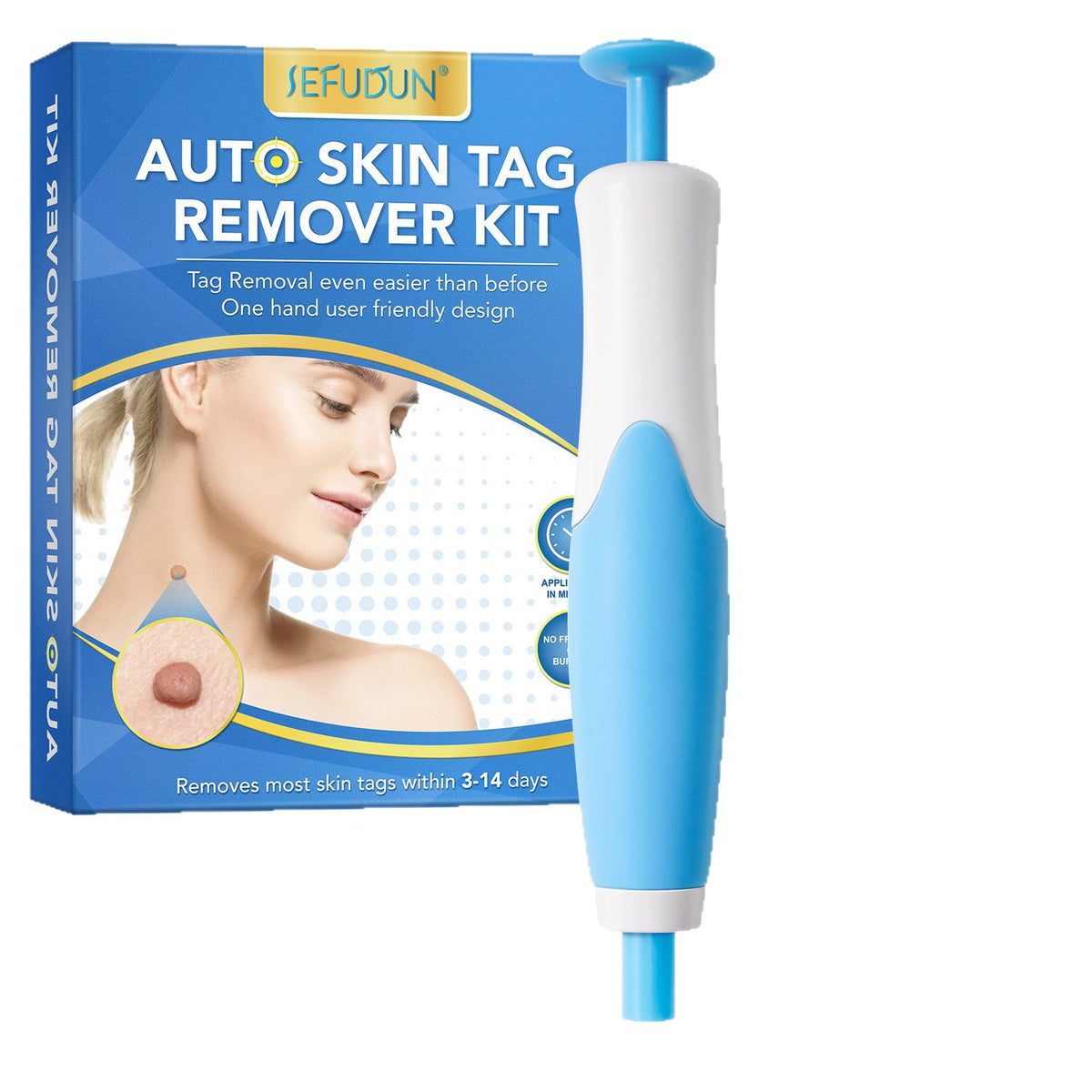 SEFUDUN Double-Headed Wart Removal Pen for Skin Tags and Moles