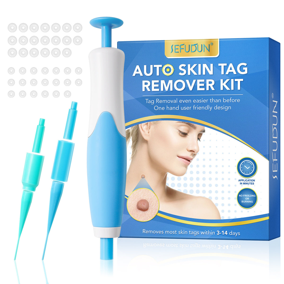 SEFUDUN Double-Headed Wart Removal Pen for Skin Tags and Moles